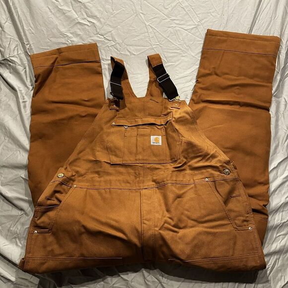 Carhartt Other - Carhartt Men's Brown Overalls NWOT